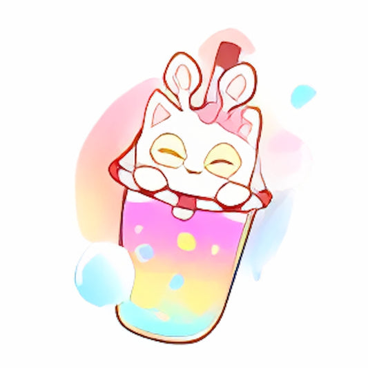 Bubble Tea Rainbow Sugar Goodie Bag