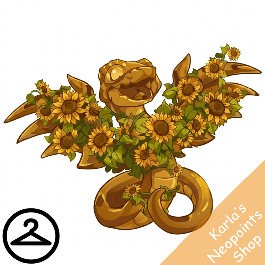 Prismatic Sunflower: Blooming Woodland Hissi