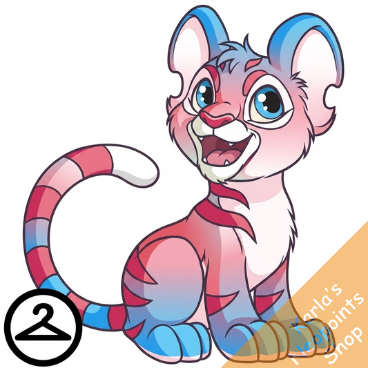Prismatic Transgender: Adoring Rainbow Kougra