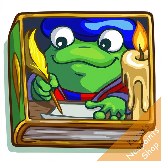 The Scribing Royal Boy Quiggle