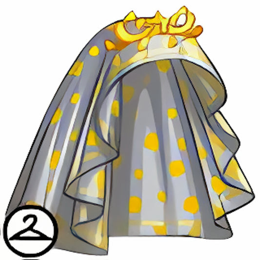 25th Anniversary Silver Star Veil