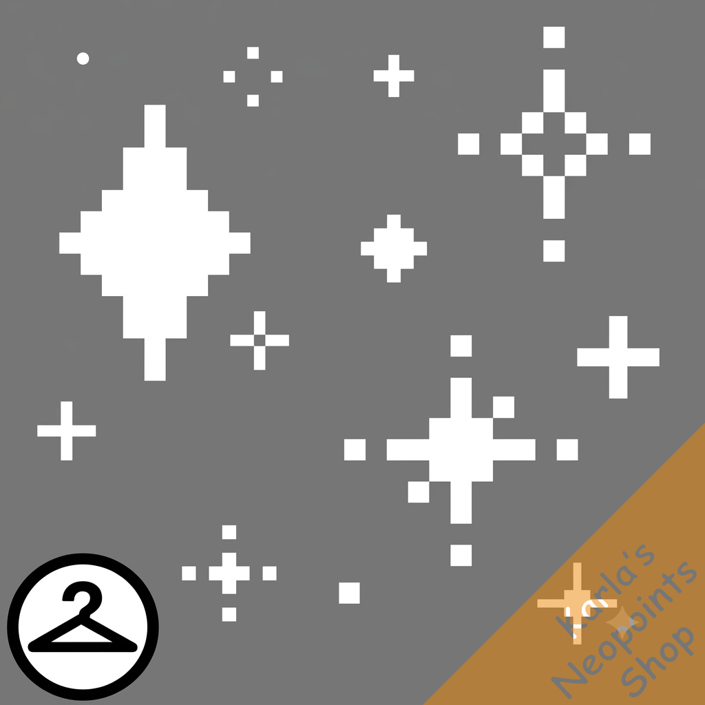 Sparkling Pixel Effect