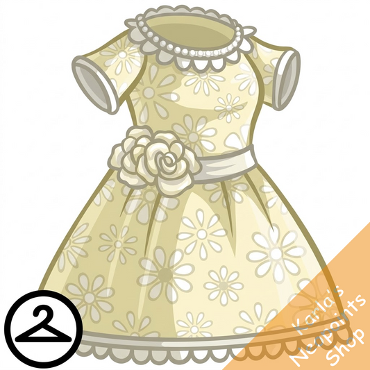 Ivory Tea Dress
