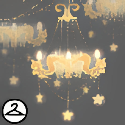 Twinkling Chandeliers Garland