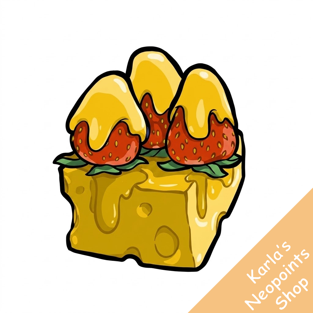 Cheesy Strawberry Slice