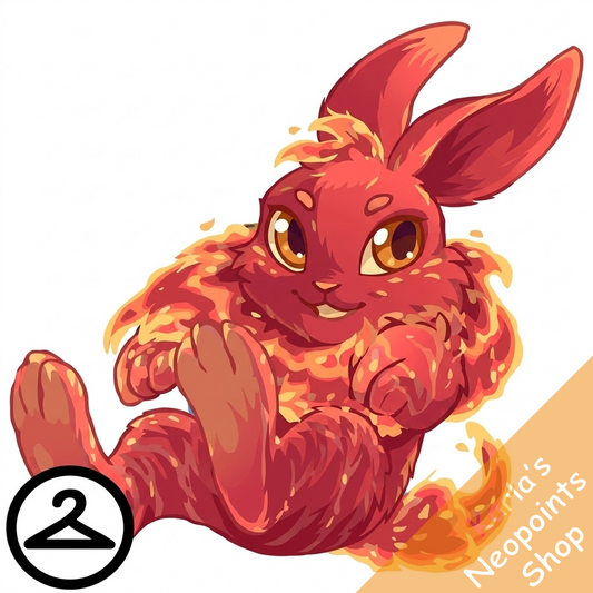 Prismatic Sunrise: Coastal Water Cybunny