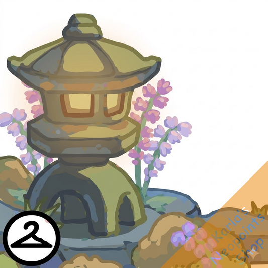 Calming Stone Garden Foreground