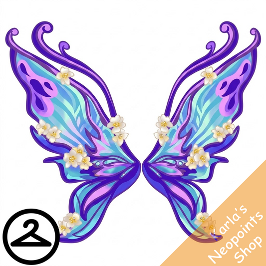 Jasmine Garden Faerie Wings