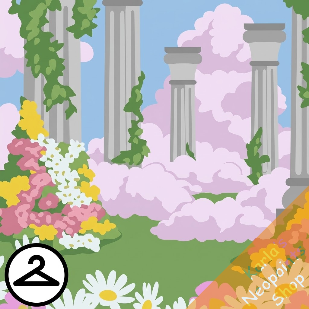 Dreamy Field Landscape Background