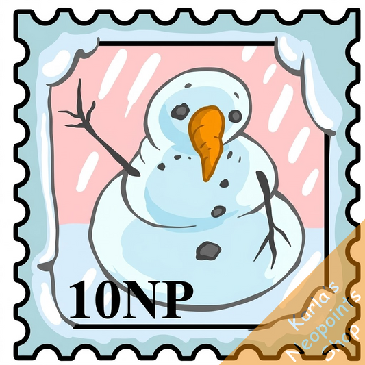 Frosty Snowman Stamp