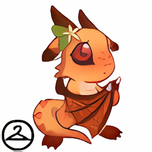 Blood Orange Shoyru Outfit