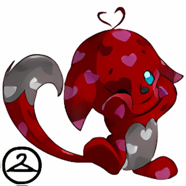 Prismatic Ruby: Adoring Valentine Kacheek