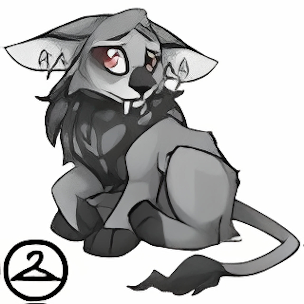 Somber Grey Varwolf