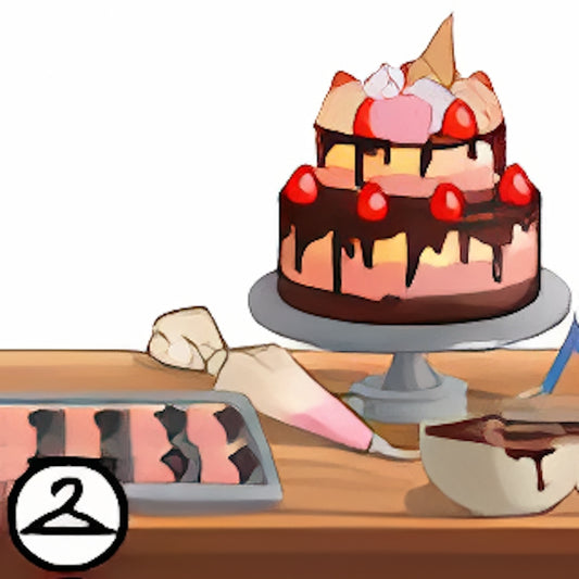 Neopolitan Birthday Treats Foreground