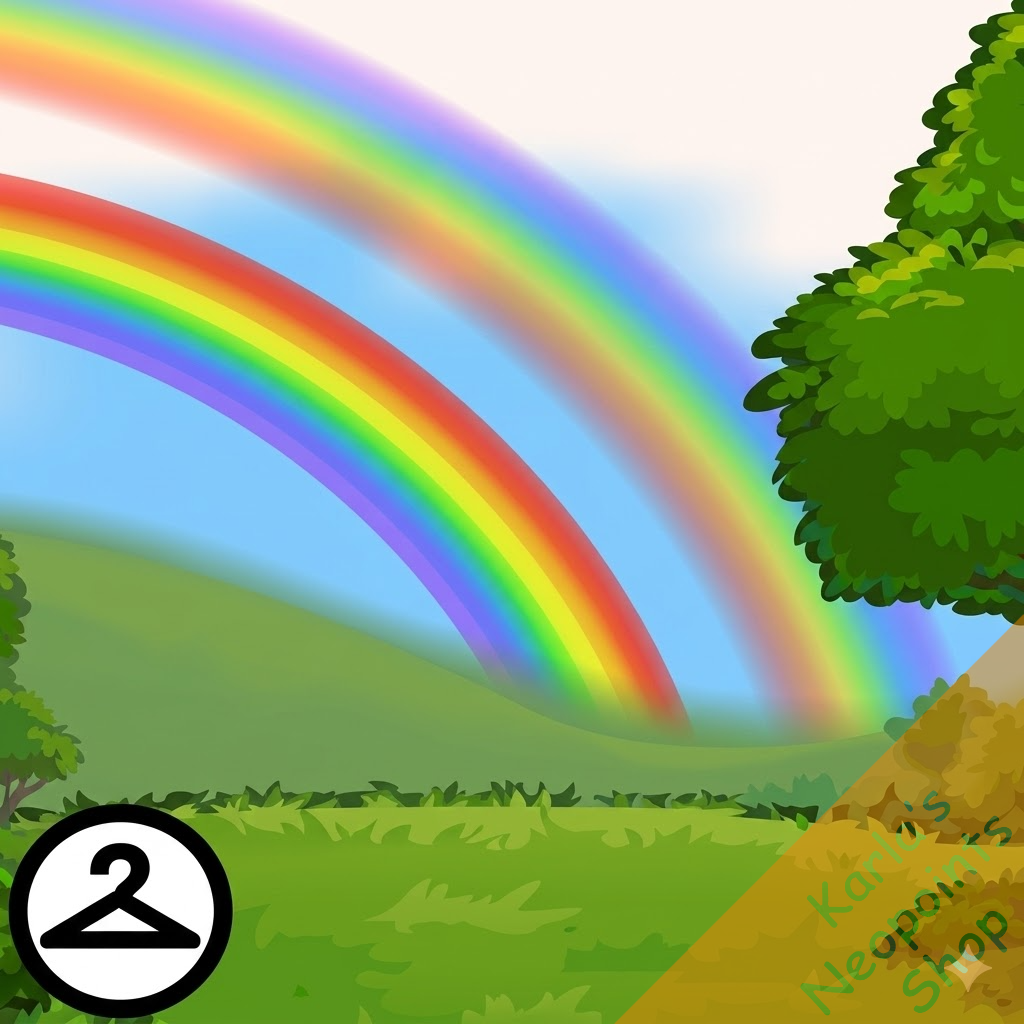 Double Rainbow Background