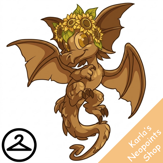 Prismatic Sunflower: Blooming Woodland Draik