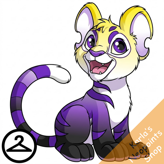 Prismatic Nonbinary: Adoring Rainbow Kougra