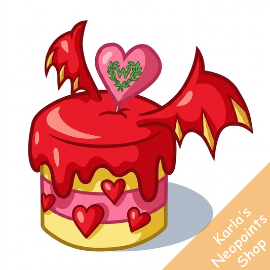 Scorchio Valentine Cake
