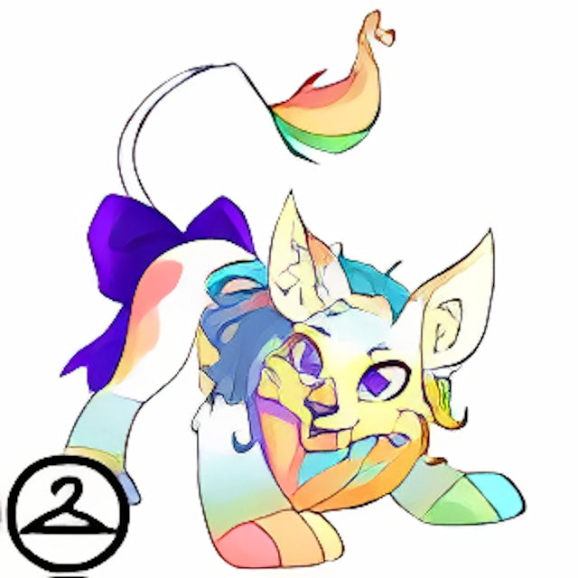 Prismatic Sweetheart: Adoring Valentine Varwolf