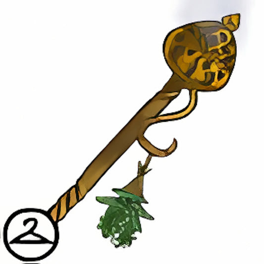 MME19-S4: Plague Doctor Incense Staff
