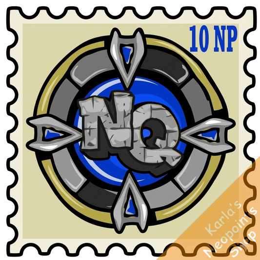 NeoQuest Logo Stamp
