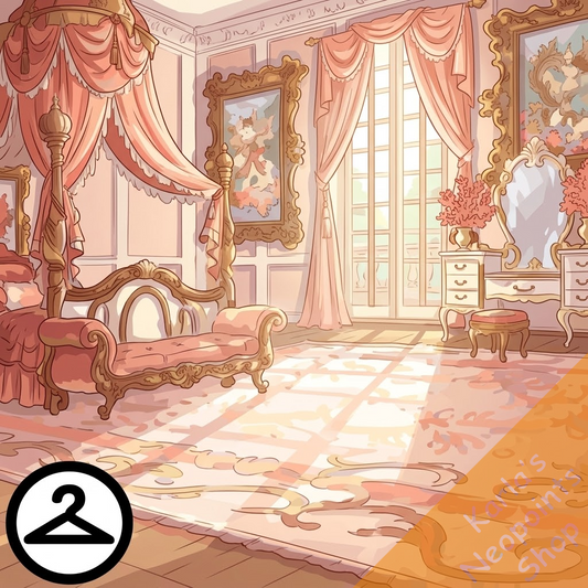 Elegant Bedroom Background