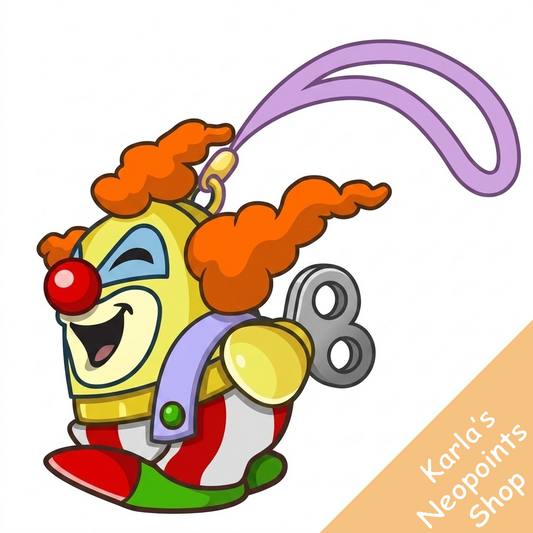 Chia Clown Collectible Charm