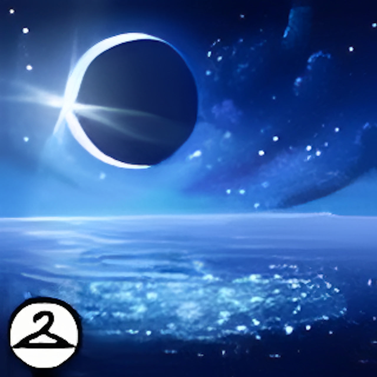 Lunar Landscape Background