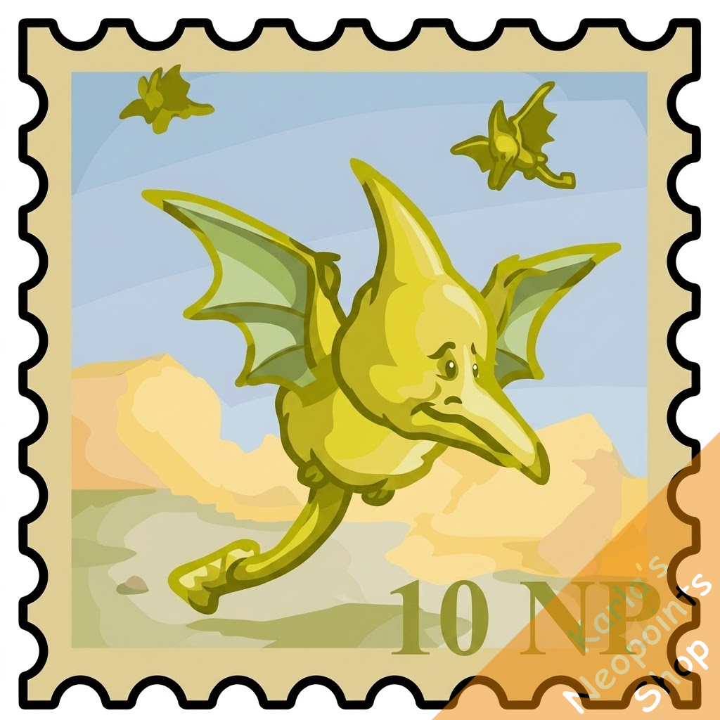 Flying Korbats Stamp