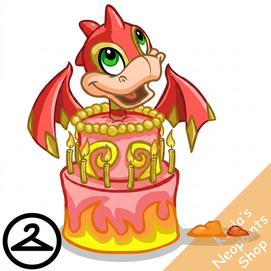 10th Birthday Red Scorchio Birthday Cake