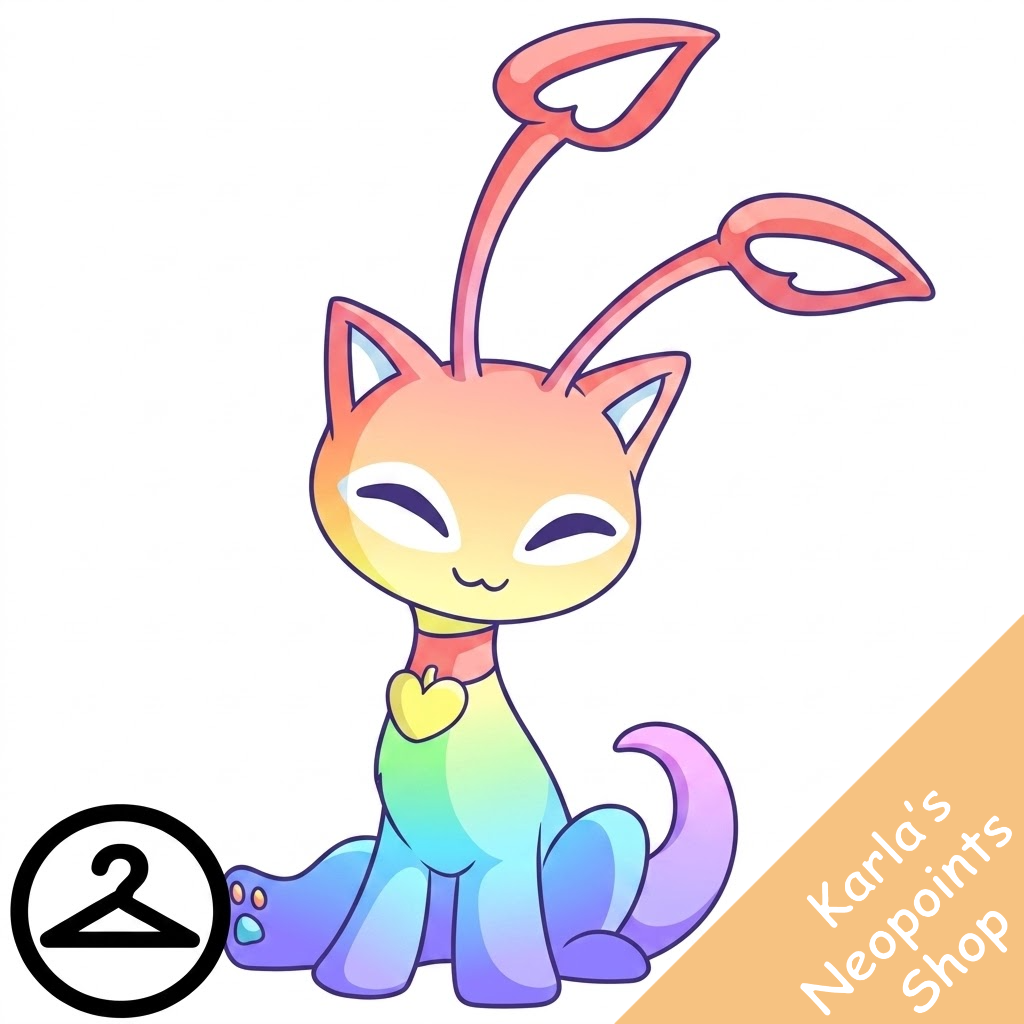 Prismatic Pastel: Adoring Rainbow Aisha