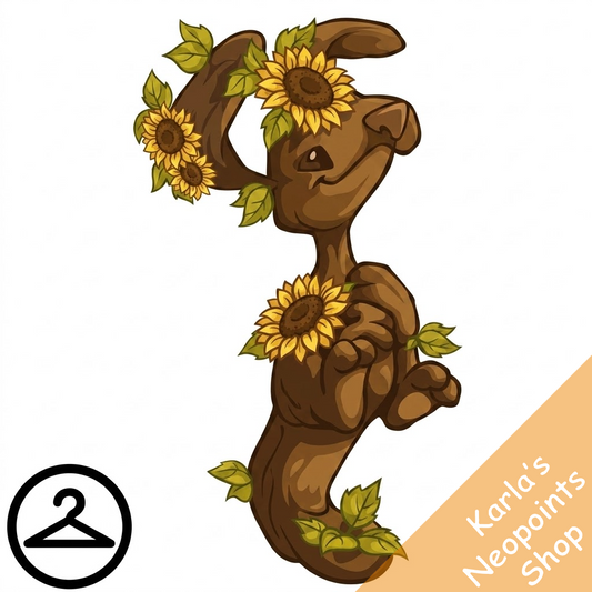 Prismatic Sunflower: Blooming Woodland Blumaroo