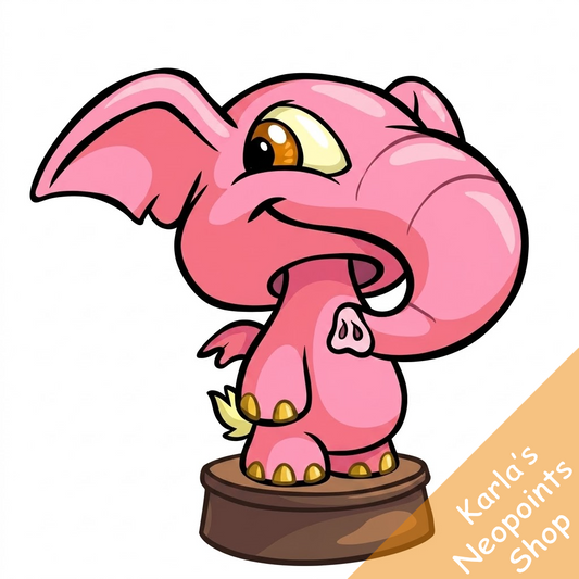 Pink Elephante Bobblehead