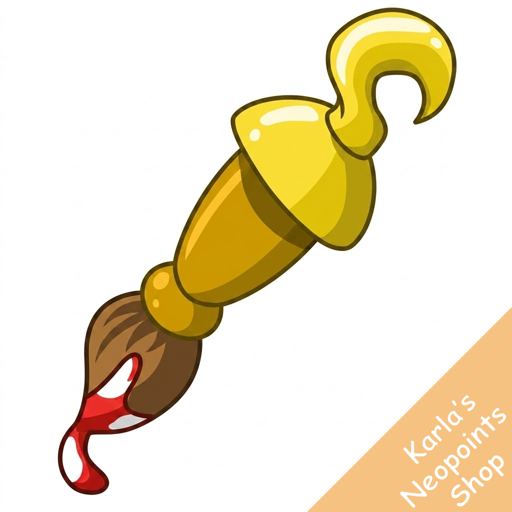Pirate Petpet Paint Brush