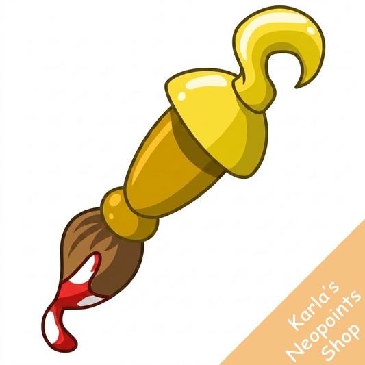 Pirate Petpet Paint Brush