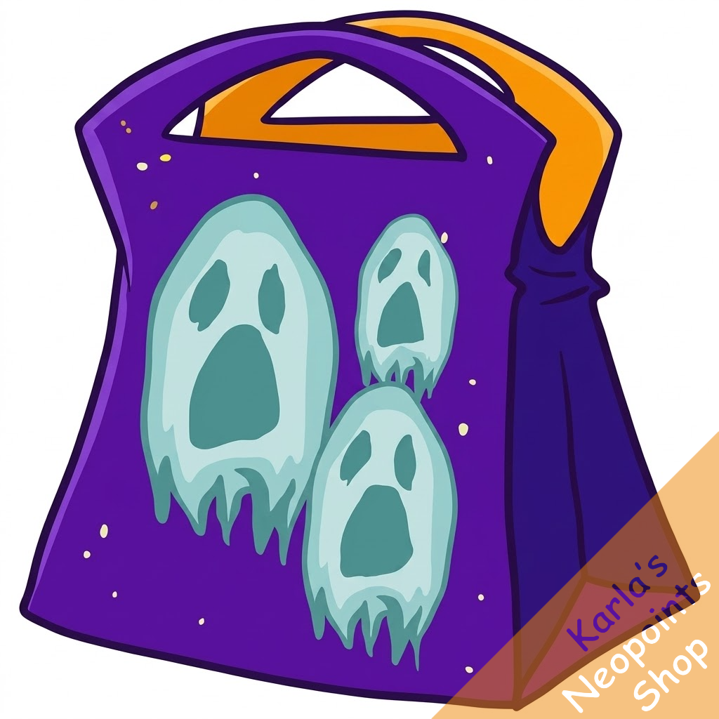 Ghosty Trick-or-Treat Bag