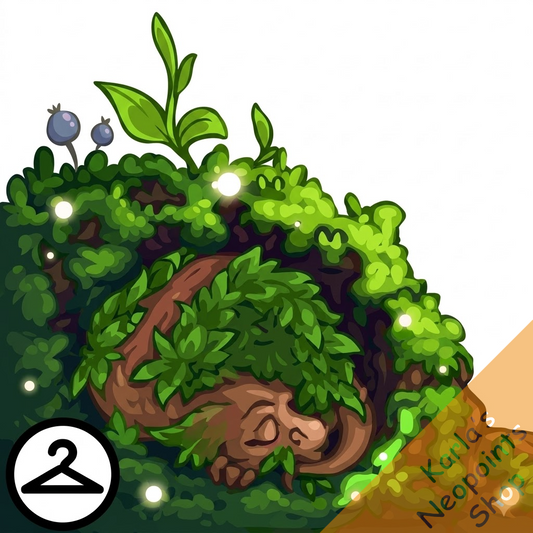 Napping Woodland Ukali Foreground Trinket
