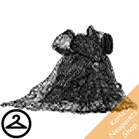 Gothic Snowbunny Gown