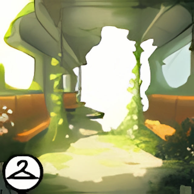 Blooming Subway Car