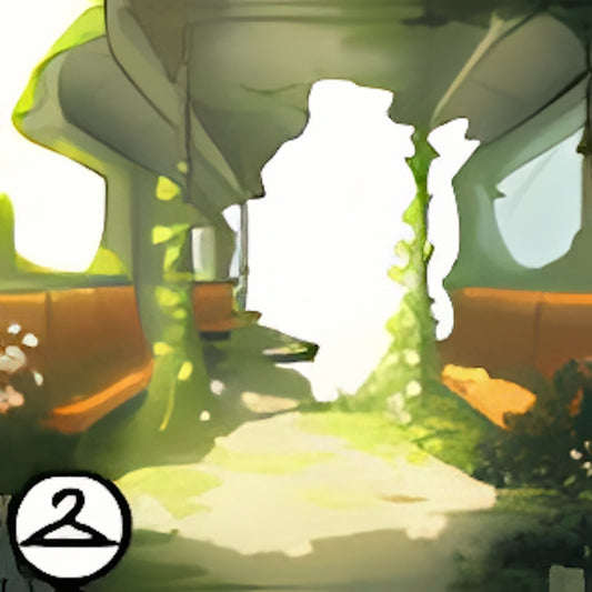 Blooming Subway Car