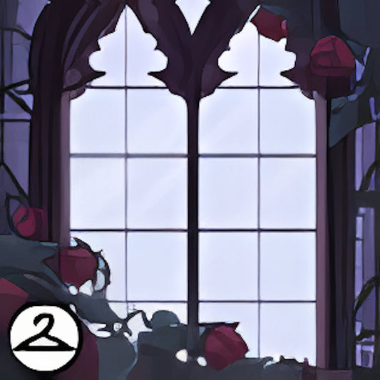 Dark Academic Window Foreground