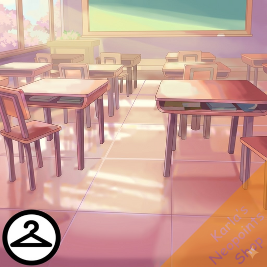 Inside the Classroom During Spring Background