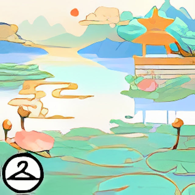 A Shenkuu Painting Or A Dream Background
