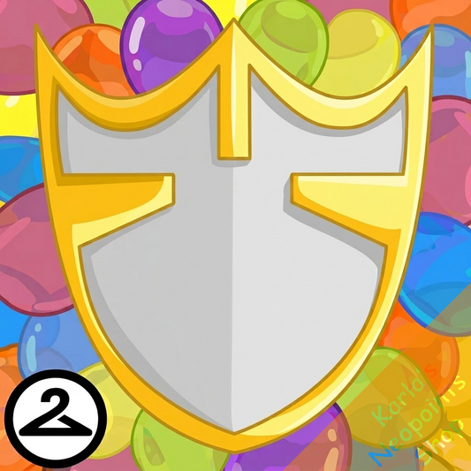 10 Year Celebration Shield Background