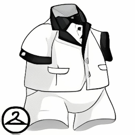 Dyeworks White: Mutant Tuxedo