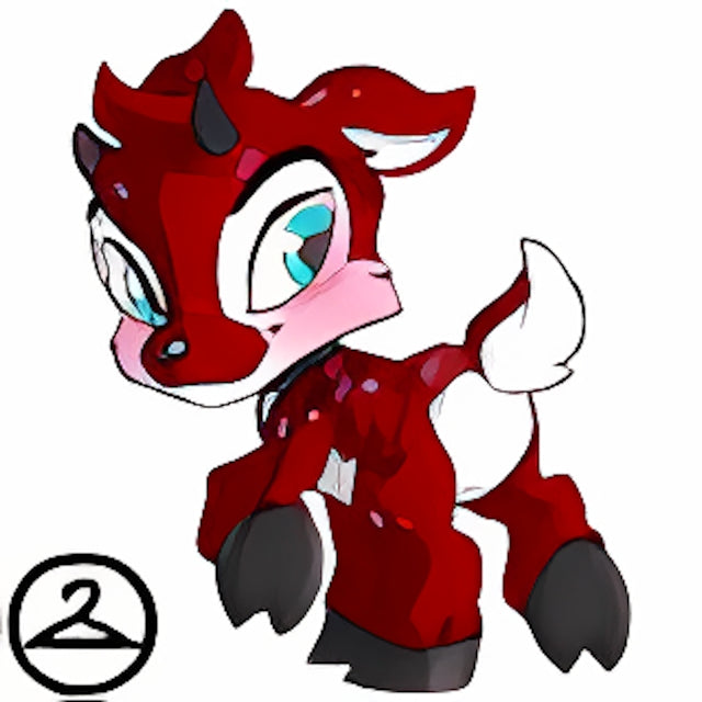 Prismatic Ruby: Nostalgic Valentine Ixi