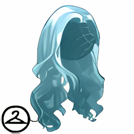 Dyeworks Light Blue: Wintery Maraquan Wig