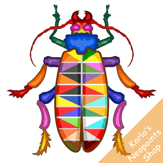 Mysterious Vibrant Collectable Scarab