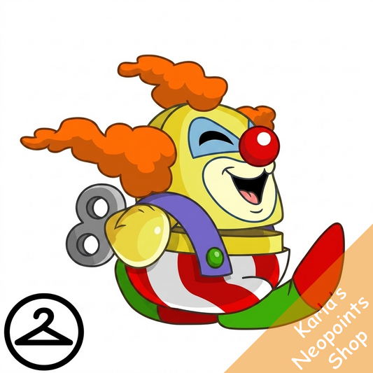 Wind Up Chia Clowns
