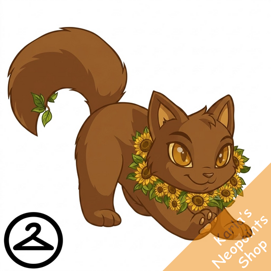 Prismatic Sunflower: Blooming Woodland Wocky